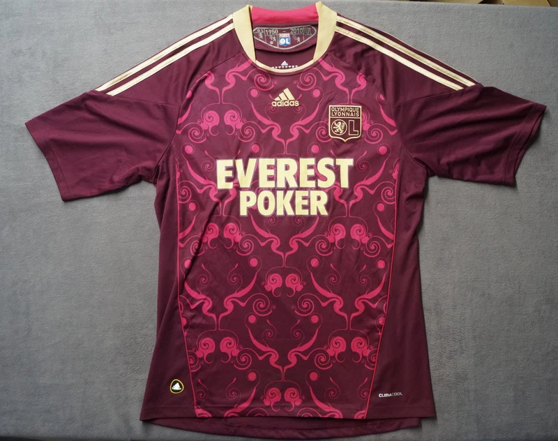 Adidas Trikot Olympique Lyonnais Lyon 2010 2011 Away Kurz L