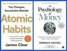 La psicología del dinero + Hábitos atómicos de James Clear