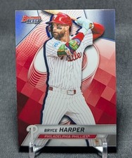 Bryce Harper Chrome Refractor 2025 Bowman's Best Card #65 Philadelphia Phillies