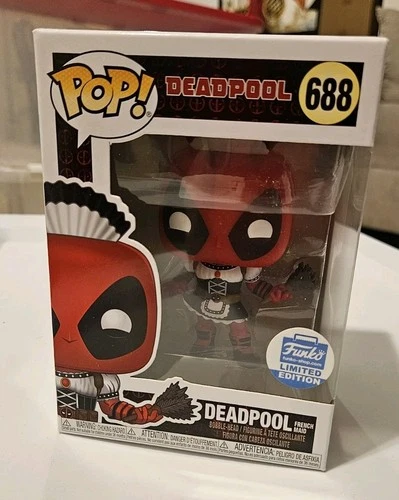 Deadpool French Maid Funko Shop Exclusive Deadpool Funko Pop 688