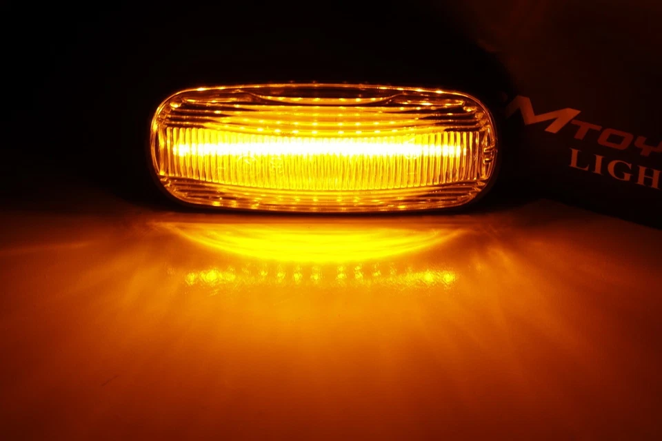 LED Side Marker Signal Lights for Land Rover Discovery 2 Freelander 1 Defender - Изображение 4 из 4