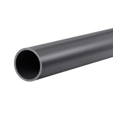 PVC Rigido Rotondo Tubo 26,5mm ID 32mm OD 0,65m Scuro Grigio Alto Impatto