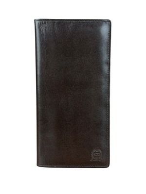 Size OS - Christian Dior Brown Leather Bifold Checkbook Wallet / Pre-Owned