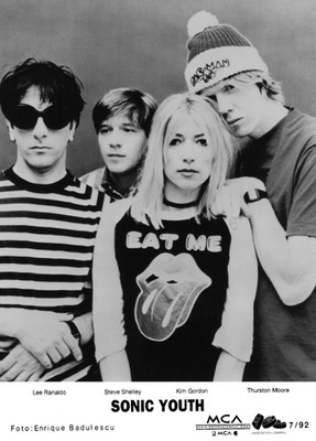 Sonic Youth - Promo Photo 1992 - Dirty - Goo - Thurston Moore - Kim Gordon