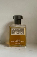 DEVIN ARAMIS Light Sporting Cologne Splash 2 Oz 60ml Classic ORIGINAL FORMULA