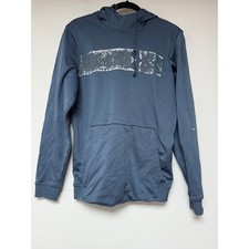 Under Armour ColdGear Mens Hoodie Blue Pullover Long Sleeve Pocket SM P CH