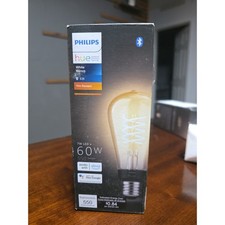 Philips Hue White Thin Filament E26 LED smart bulb 60w