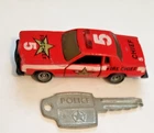 VINTAGE 1982 KIDCO LOCK UPS FIRE CHIEF CAR W/ POLICE KEY