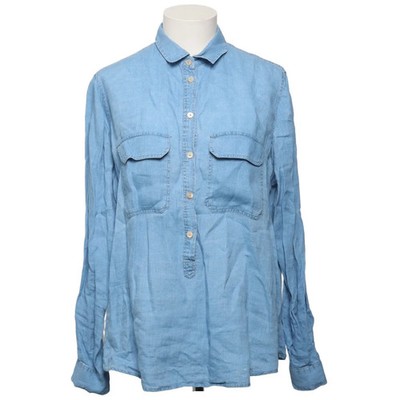 Massimo Dutti, Jeanshemd, Größe: 44, Blau, Einfarbig, Damen #Hy1