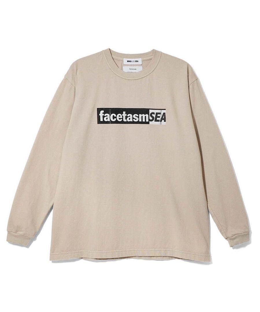 Wind And Sea X Facetasm L/S Tee Beige | eBay Wind And Sea X Facetasm L/S Tee Beige | eBay