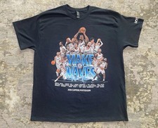 LA CLIPPERS MAKE WAVES XL SGA T-Shirt 2026 Post Season Team Roster Intuit Black