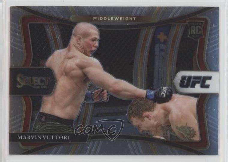 2021 Panini Select UFC Premier Level Marvin Vettori #168 Rookie RC 0u2j