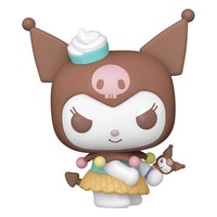Sanrio Pop! Animation Vinyl Figur Hello Kitty-Kuromi (Ic) 9 Cm