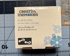 Creative Memories Flip Flops Border Maker Cartridge for the BMC System - Rare