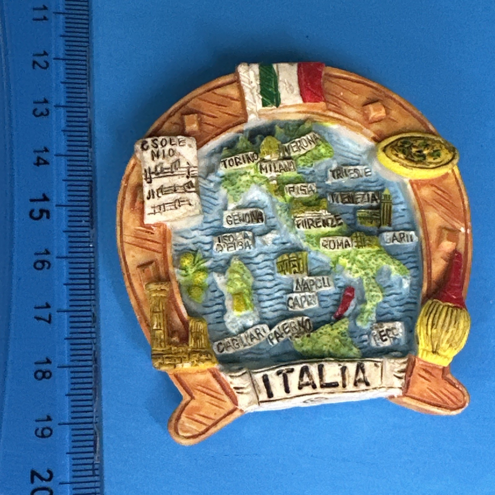 ITALIA CALAMITA MAGNETE FRIGO FRIGORIFERO - COLLEZIONE VINTAGE