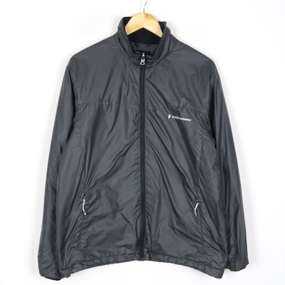 PEAK PERFORMANCE MASS CH J Herren Jacke Gr. M Grau Full Zip Taschen