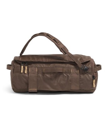 THE NORTH FACE Base Camp Voyager Duffel 32L, Smokey Brown/Khaki Stone, One Size
