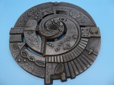 Karl Franke Astronomie Guss Reliefguss Buderus Kunstguss Relief