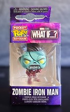 Zombie Iron Man Funko Pocket Pop Llavero Marvel ¿Y si?