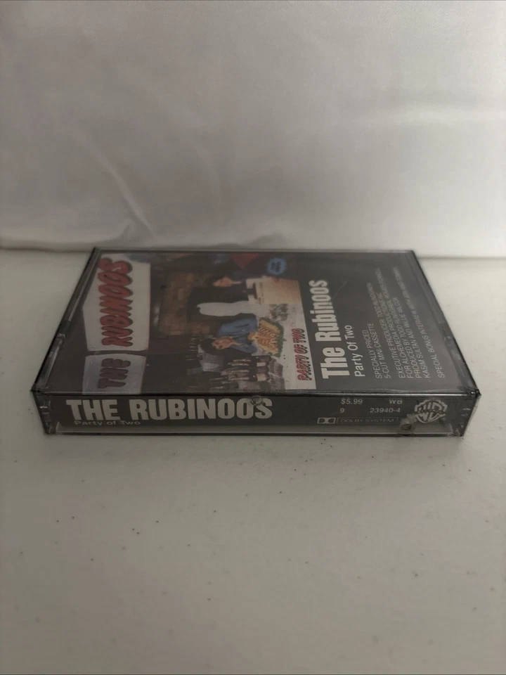The Rubinoos Party of Two Cassette Tape Brand New SEALED Todd Rundgren Producer - Image 2 of 3
