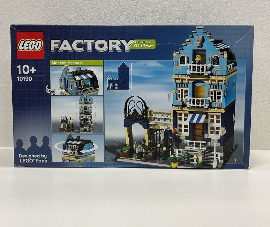LEGO Creator Expert Modular Buildings Market Street 10190 In 2007 New Retired P2