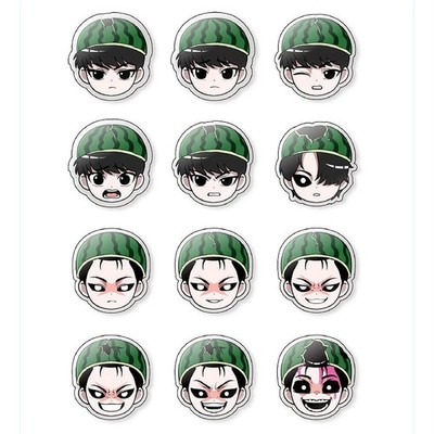 LOOKISM OFFICIAL MD GOODS RANDOM ACRYLIC MAGNET CLIP Korea Naver Webtoon SEALED