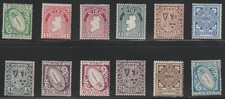 Ireland    1922-23    Sc # 65-76   w.44      MNH   OG    (v2)    $ 416