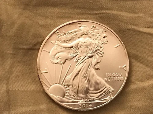 U.S. Mint American Eagle 2014 1 oz Silver Coin .999 Fine