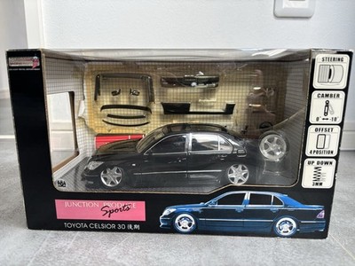 1/24 HOTWORKS TOYOTA CELSIOR 30 SERIES LATE CUSTOM BLACK JUNCTION PRODUCE 252727