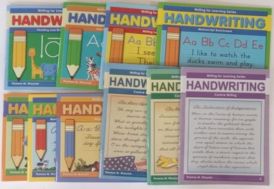 Writing For Learning Handwriting NEW Complete 10 Book Handwriting Program UNUSED