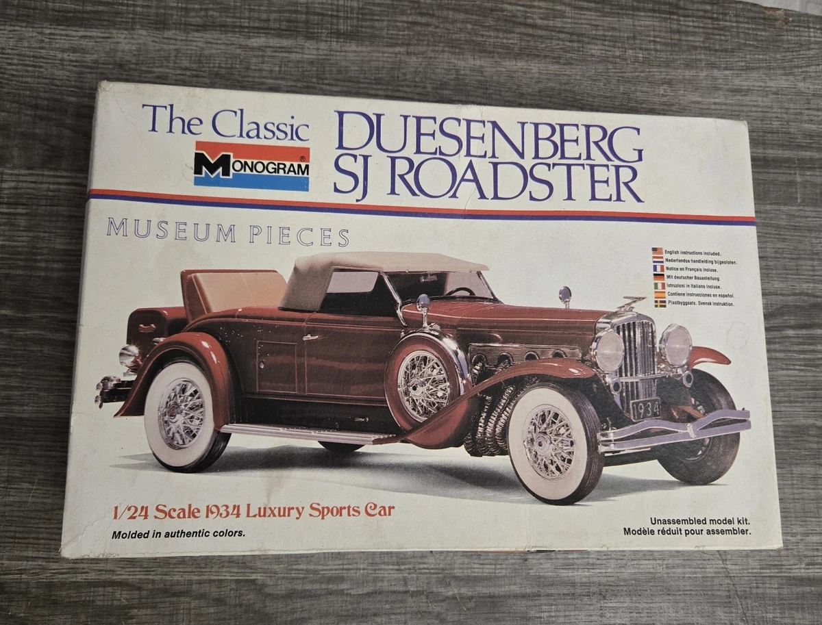 Monogram 1/24 Duesenberg Town Car Plated Plastic # 2310/1988/NEW