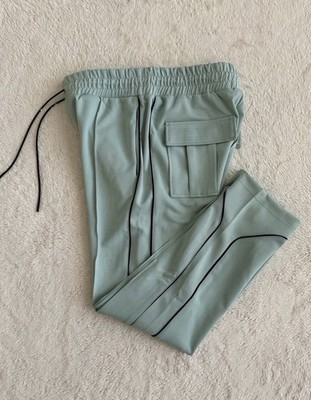 Men s Richie Le Premium Track Pants, Mint Green, Size Large, NWT