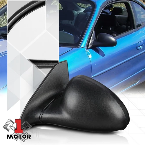 [Left]Driver Side Manual Adjust Replacement Mirror for 97-02 Ford Escort/Tracer