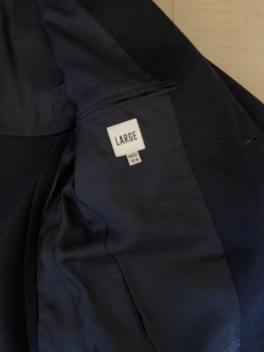 KAPTAIN SUNSHINE x SHIPS Traveler Jacket L Navy Super 100's