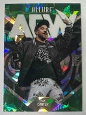 Max Caster 2026 Upper Deck Allure AEW #43 Green Quartz /99