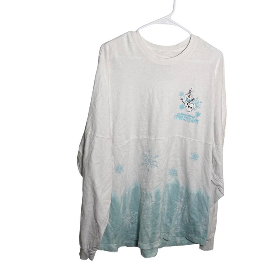 Disney Parks Frozen Olaf + Sven Spirit Jersey Adult XL Festival of the Holidays - Изображение 2 из 4