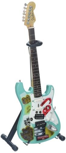 ビリージョー風ギター Billie Joe Armstrong Signature BJ Blue Miniature Guitar