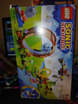LEGO Sonic: Sonic's Green Hill Zone Loop Challenge Open Box No Figures 