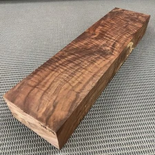 WB396 Claro Walnut Cluster Burl Block Carving Craft Knife Handle Pistol Grip 18"