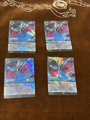 The Queen - Diviner #218 UR Disney Lorcana ENCHANTED FOIL 