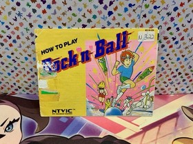 Rock N Ball - Nintendo Entertainment System Nes - Complete In Box CIB 