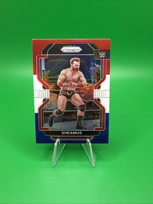 2022 Panini Prizm WWE - Sheamus #129 Red White & Blue Prizm. E22