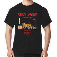 Wo Hop Chinatown NYC Year of the Tiger 2022 T-Shirt Unisex Cotton Tee Size S-5XL