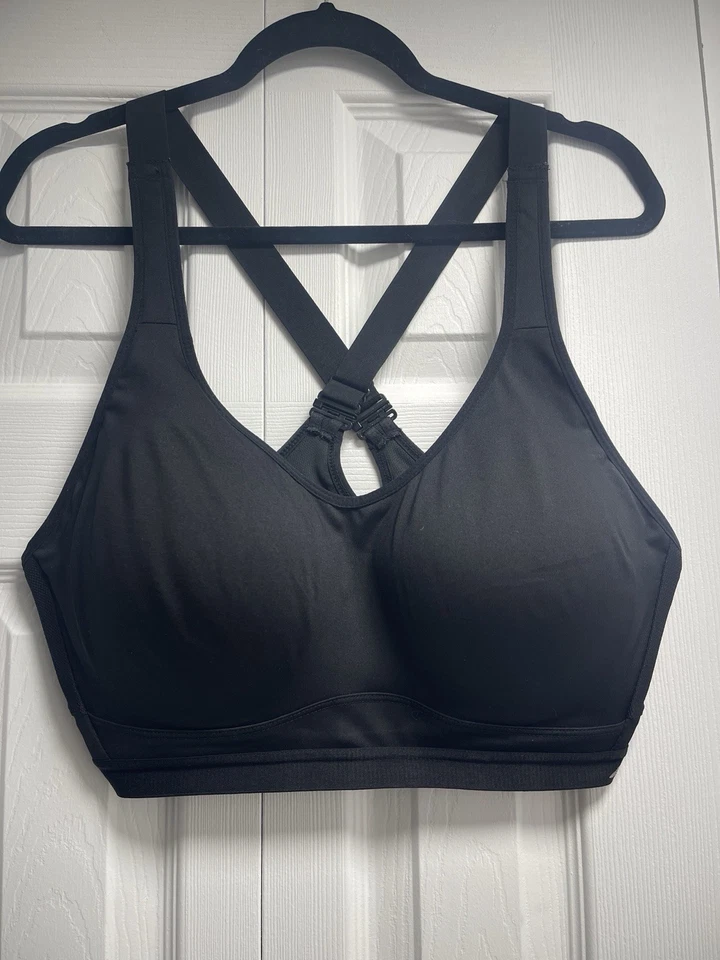 Sujetador deportivo para mujer Avia - ajuste cómodo, talla 40DD ~ correas extraíbles usadas en excelente estado Foto 2 de 4