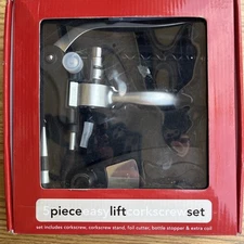 5 Piece Easy Lift Corkscrew Set NEW IN OPENED BOX