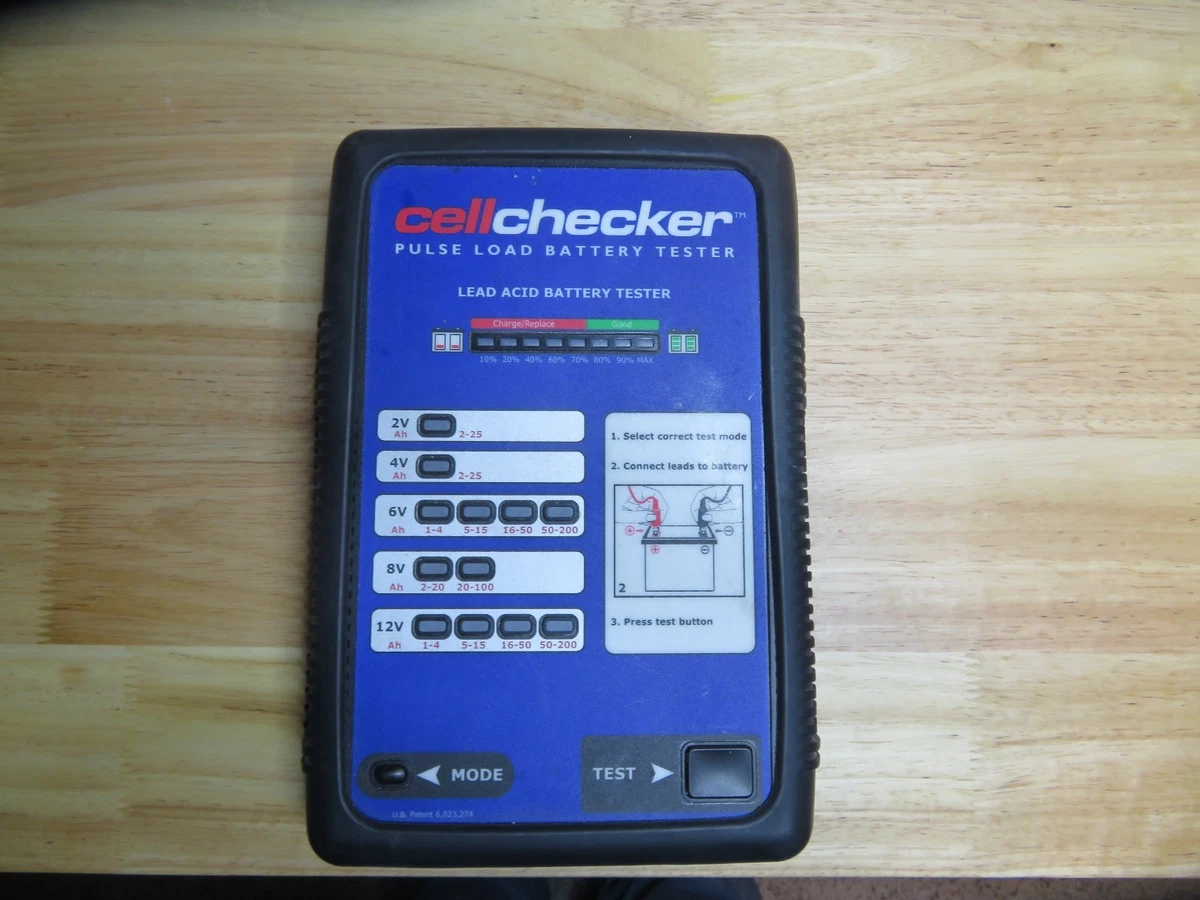 BAAS BA22 Tester batteria per auto 12 v montaggio su tubo 40 mm x 20 mm
