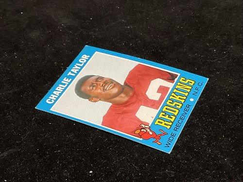 1971 Topps Charlie Taylor #26 - Washington Redskins - Picture 3 of 3