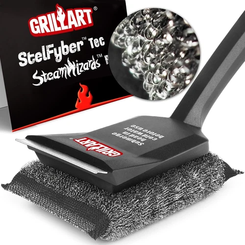 Grill Brush Bristle Free, [Ultra Safe&Efficient] Grill Cleaner Brush