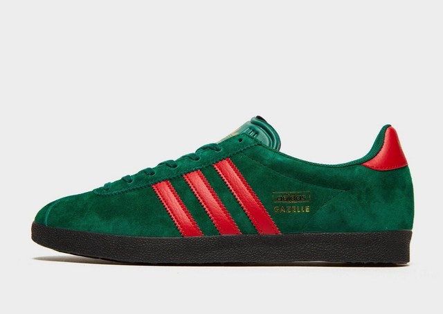adidas originals gazelle decon trainers in green cg3705