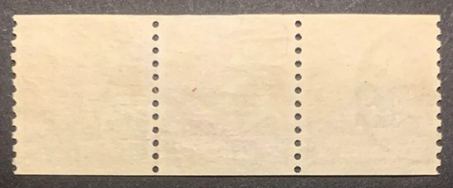 841 PREXIE COIL STRIP w LINE PAIR - 1941 CALIFORNIA AIR MAIL SLOGAN CANCEL !! - Picture 2 of 2
